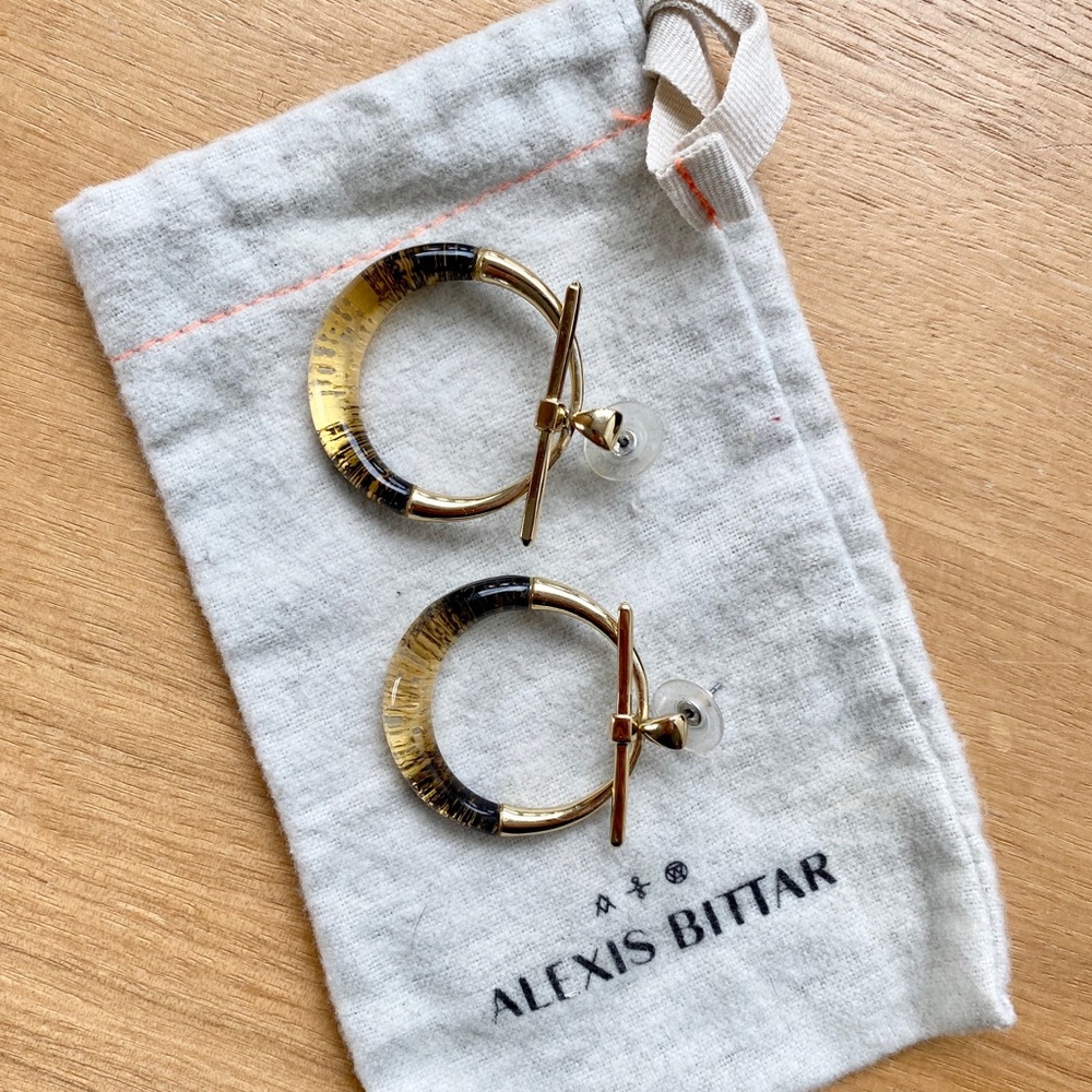 Alexis Bittar hoop earrings